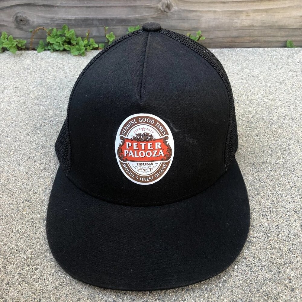 Peter Palooza Mojaves Finest Degens Snapback Hat Men's Black Adjustable Cap - Picture 1 of 5